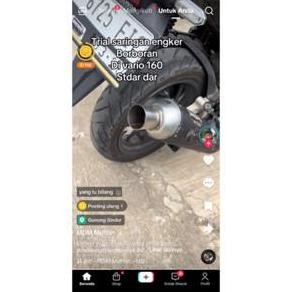 Murah Kenalpot Kondoman Engker Mdm Chorelet Vario Old Vario New Leher 2832