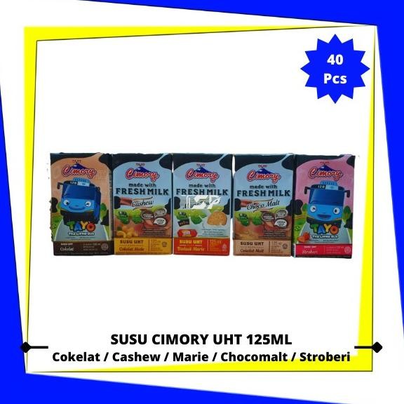 

(Expert) CIMORY Susu UHT Marie Biscuit 125ml x 40 pcs (1 Karton)