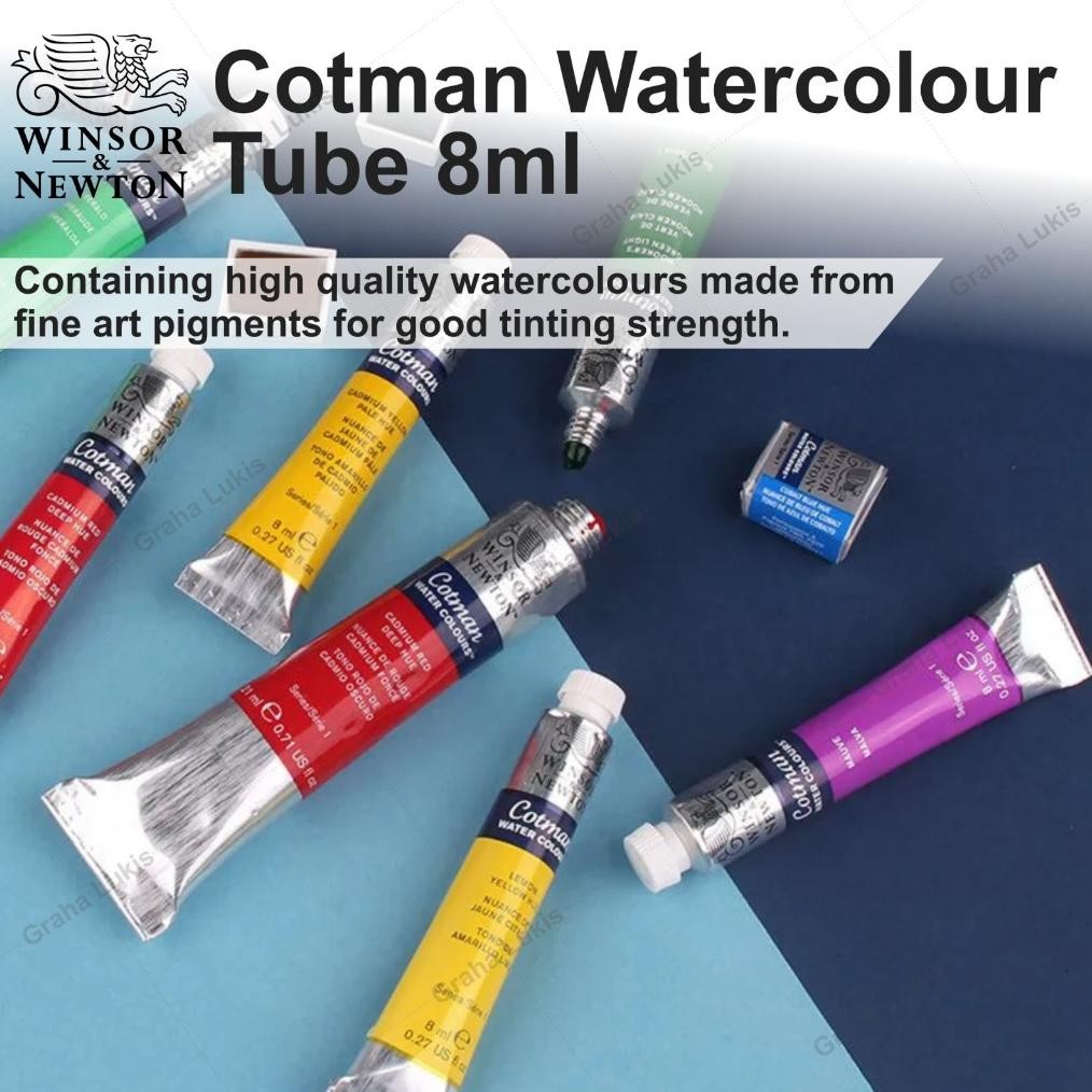 

Winsor & Newton Cotman Water Colour Tube 8ml Terlaris