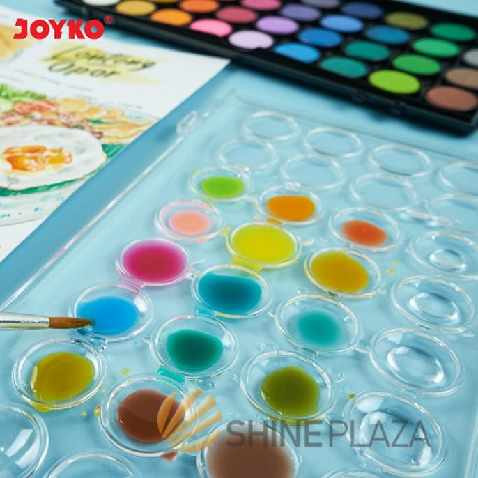 

Watercolor Cake Set WC-3-48 Joyko - Cat Air Watercolour Isi 48 Warna Terlaris