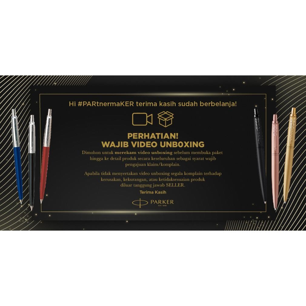 

Ballpoint Parker Jotter Special Black | Pulpen Mewah Original Elegan Original