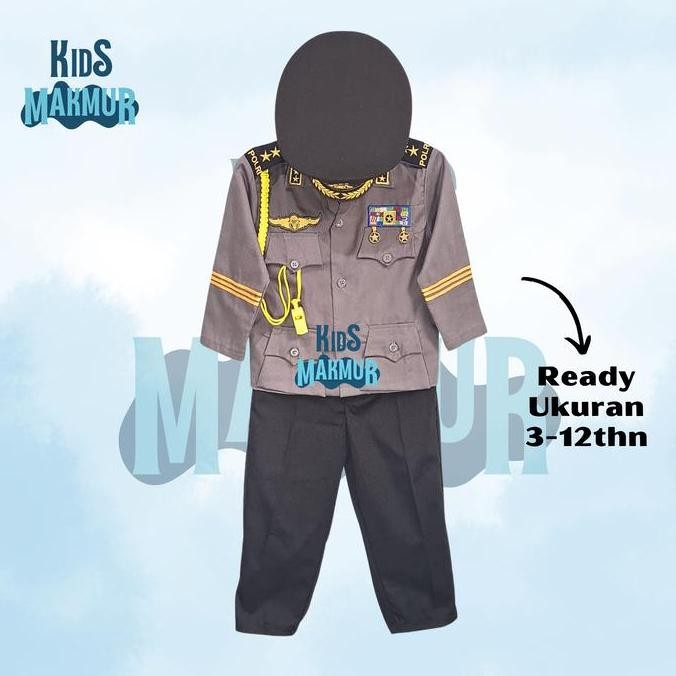 Grosir Baju Polisi Jendral Anak Perempuan Baju Polwan Wanita Ank Tk Murah Tk