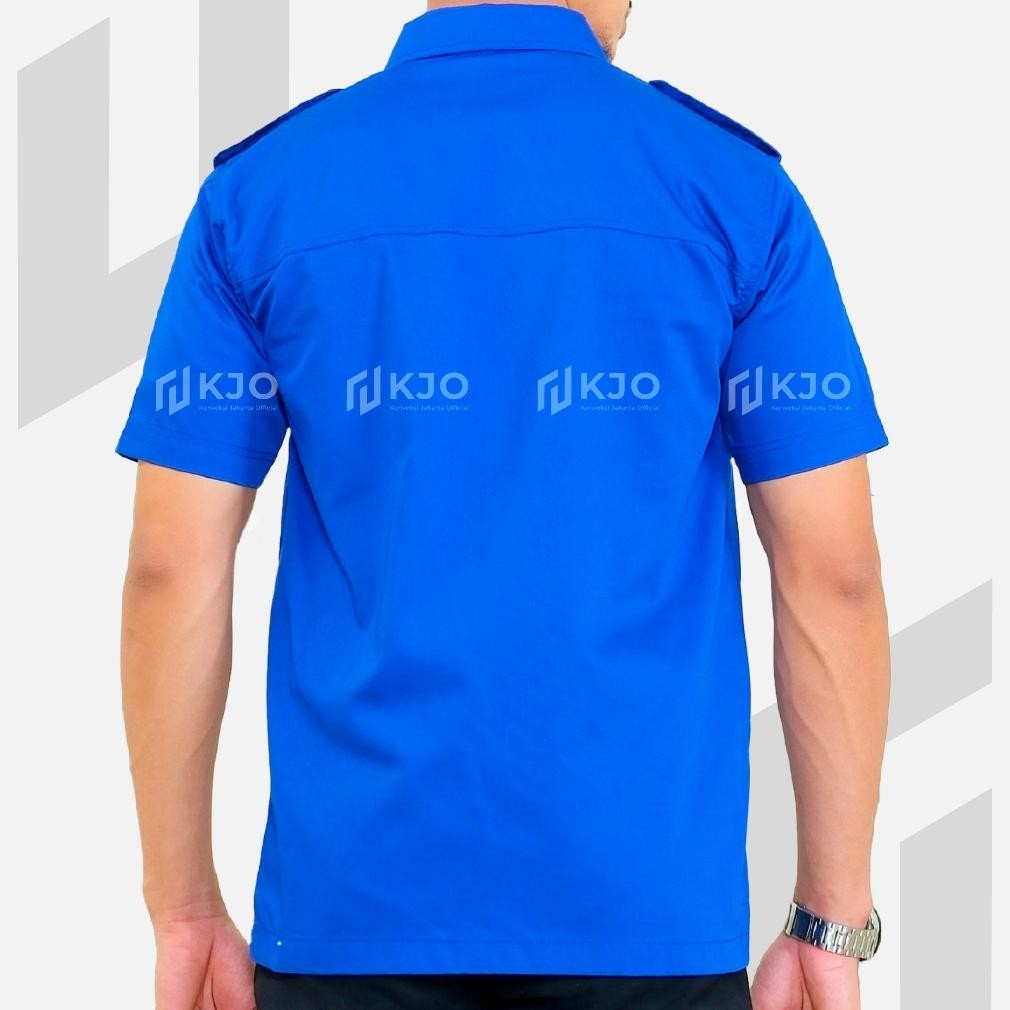 Baju Kemeja PDL Lengan Pendek Pria - Seragam Pakaian Kerja Taktikal Tactical Dinas Lapangan Outdoor 