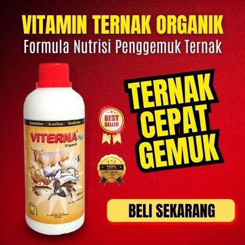 Vitamin Ternak Sapi / Obat Penggemuk Sapi Kambing Ayam Bebek Babi / Vitamin Sapi / Vitamin Ternak Sa