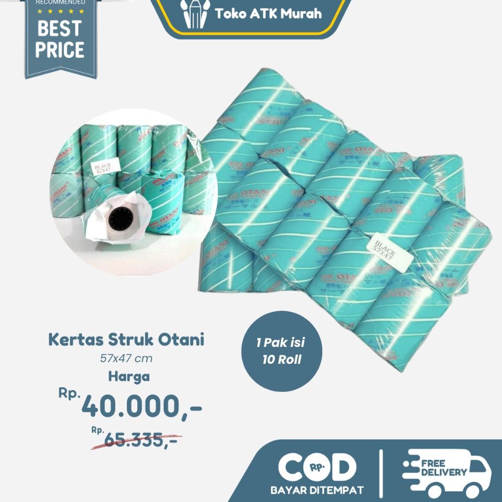 

Kertas struk Thermal 57 x 47 Otani RB07
