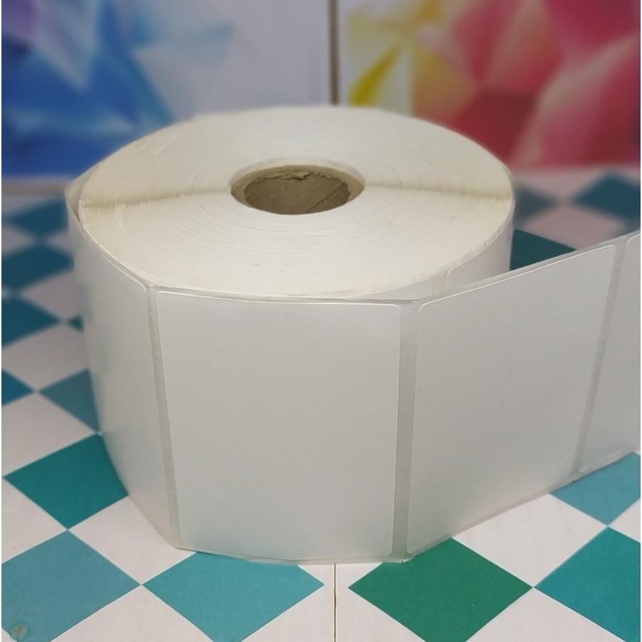 

LABEL THERMAL ETIKET 75X50 MM STICKER 1000PC STIKER BARCODE 75 x 50 RB07