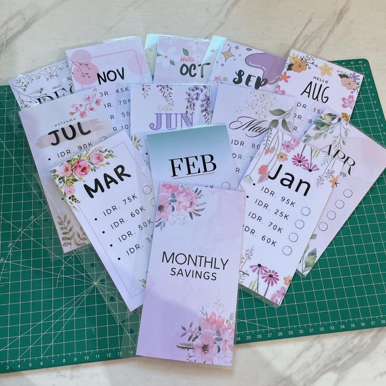 

Monthly Saving A6 Nabung Bulanan Bisa Di Pakai Berulang RB07