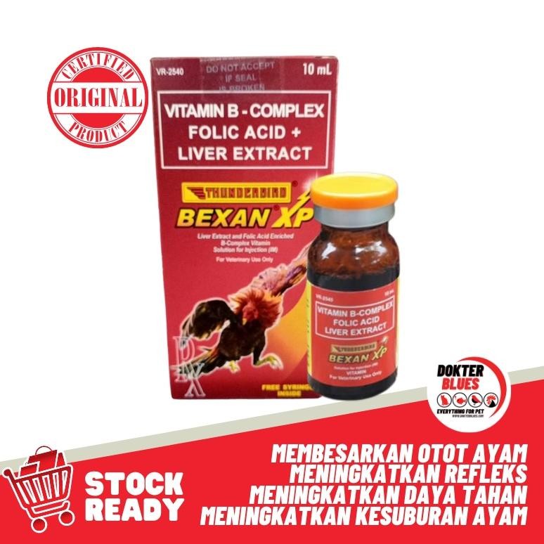 BEXAN XP (10ml) Doping Ayam Vitamin Ayam Menambah Stamina Original