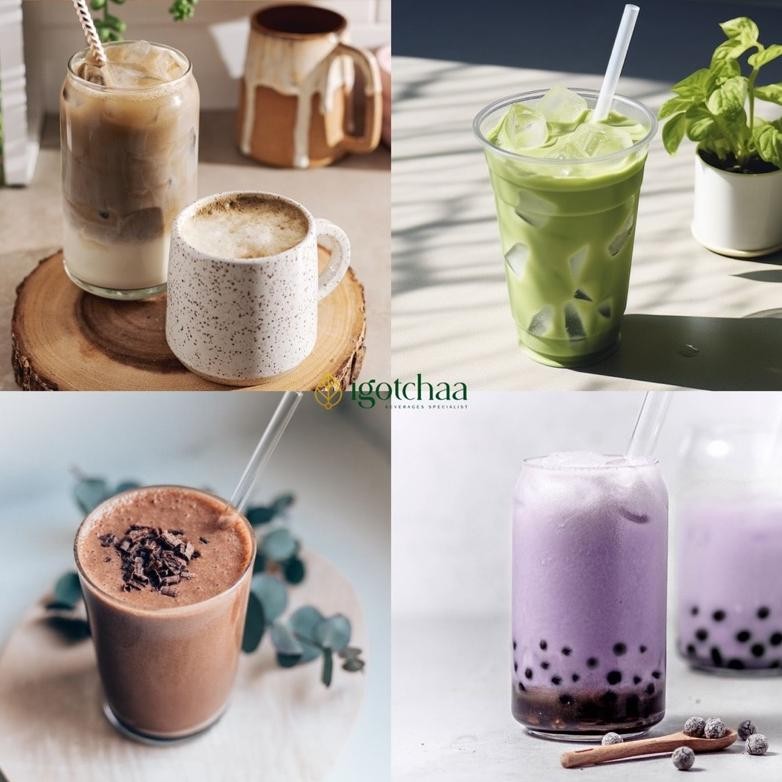 

ASLI BUBUK MINUMAN SERBAGUNA 200GR - MATCHA, HOJICHA, COKLAT, TARO, MILKTEA PREMIUM