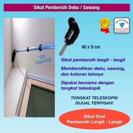 Sikat Oval Pembersih Langit-Langit / Sawang