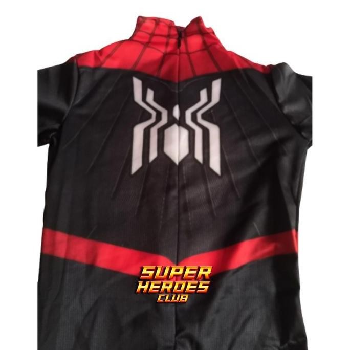 Sale Kostum Superhero Anak Spiderman Baju Costume Cosplay Spider Impor