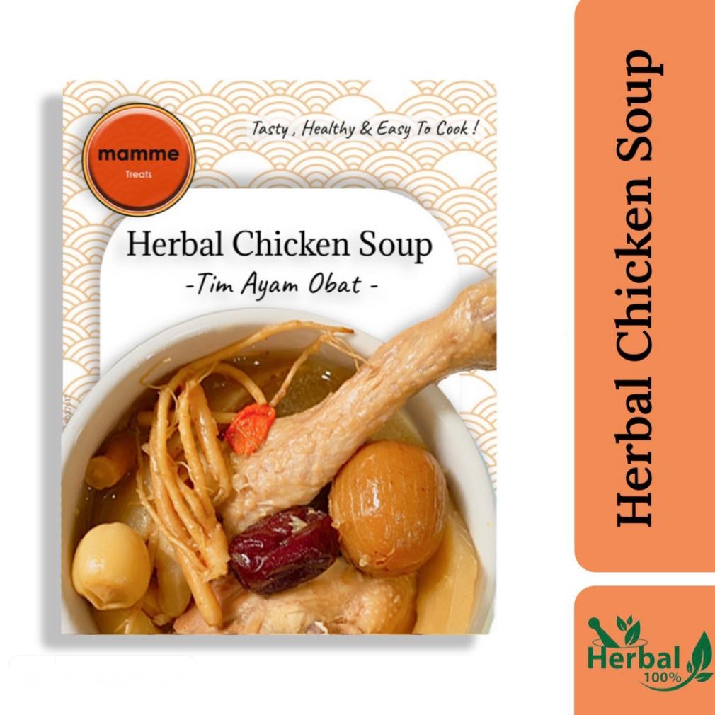 

Mamme Treats Tim Ayam Obat / 16 Bahan Premium Terbanyak / Herbal Chicken Soup / Ciak po / Ciapo