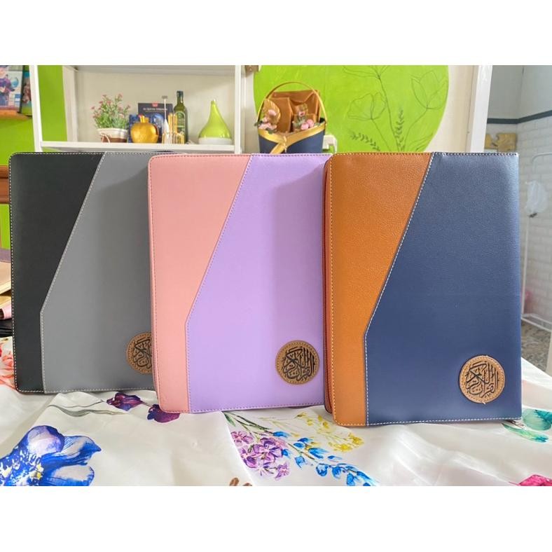 

ALFATTAH COVER QURAN A5 15,5 x 22,5 cm x 2,5 cm new design #SAMPUL ALQURAN SAJA, BELUM TERMASUK AL QURAN# RB07