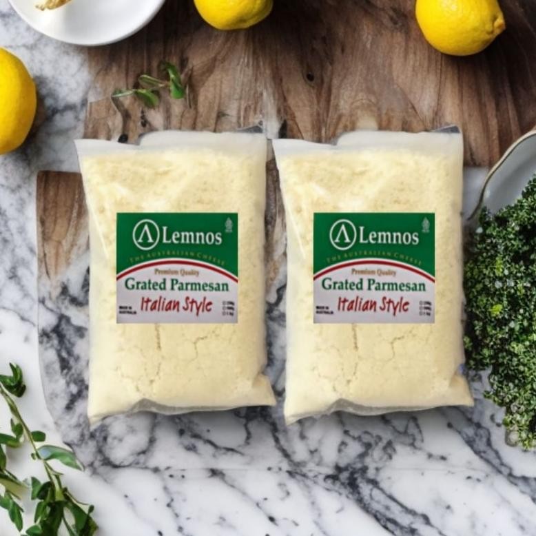 

Baru Keju Parmesan Lemnos 1KG - Cheese Bubuk Premium Untuk Pasta & Pizza
