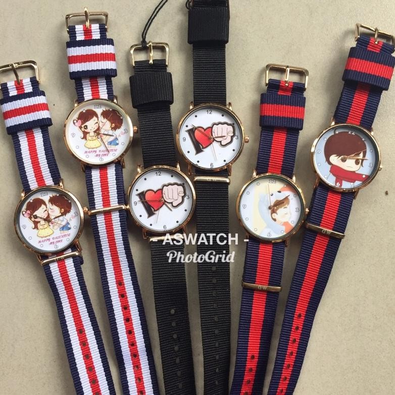 JAM TANGAN WD || Jam tangan kanfas | jam tangan custom RB