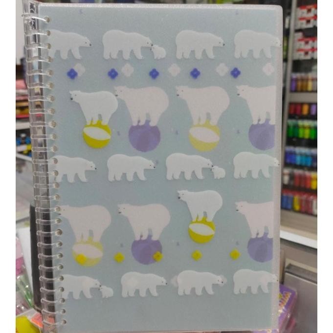 

map looseleaf transparan wengu b5 beruang domba atau flaminggo random RB07