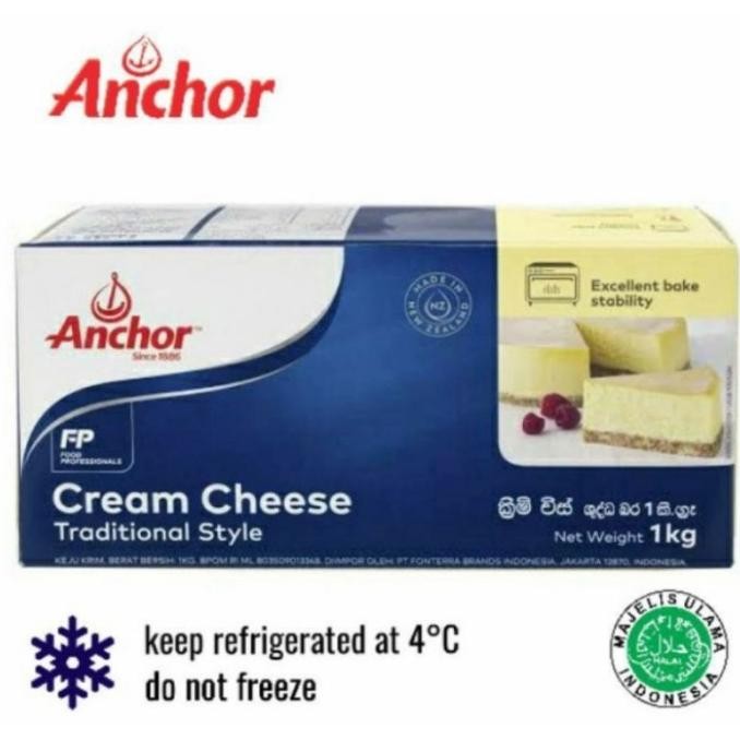 

(Expert) Anchor cream cheese 500 gr repack