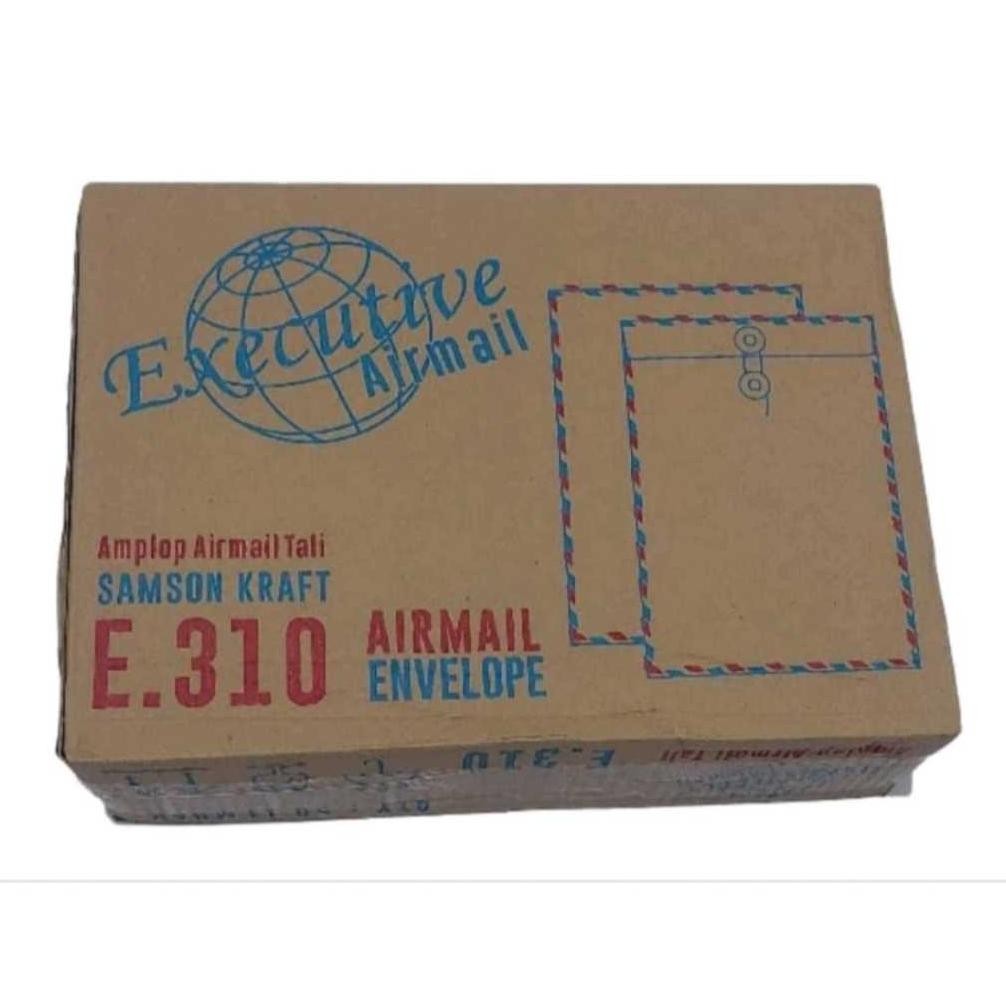 

AMPLOP COKELAT TALI AIRMAIL EXECUTIVE ( 1 PAK ) RB07