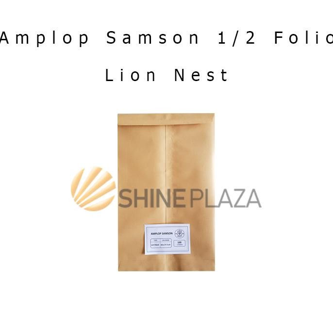 

Amplop Coklat Samson C 1/2 Folio - Lion Nest - 100 Lembar RB07