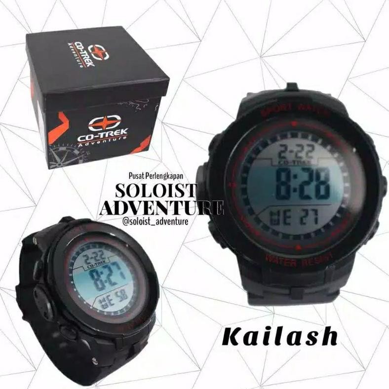 Strap Tali Jam Tangan CO-TREK KAILASH Rubber Strap Tali Jam COTREK KAILASH Hitam RB