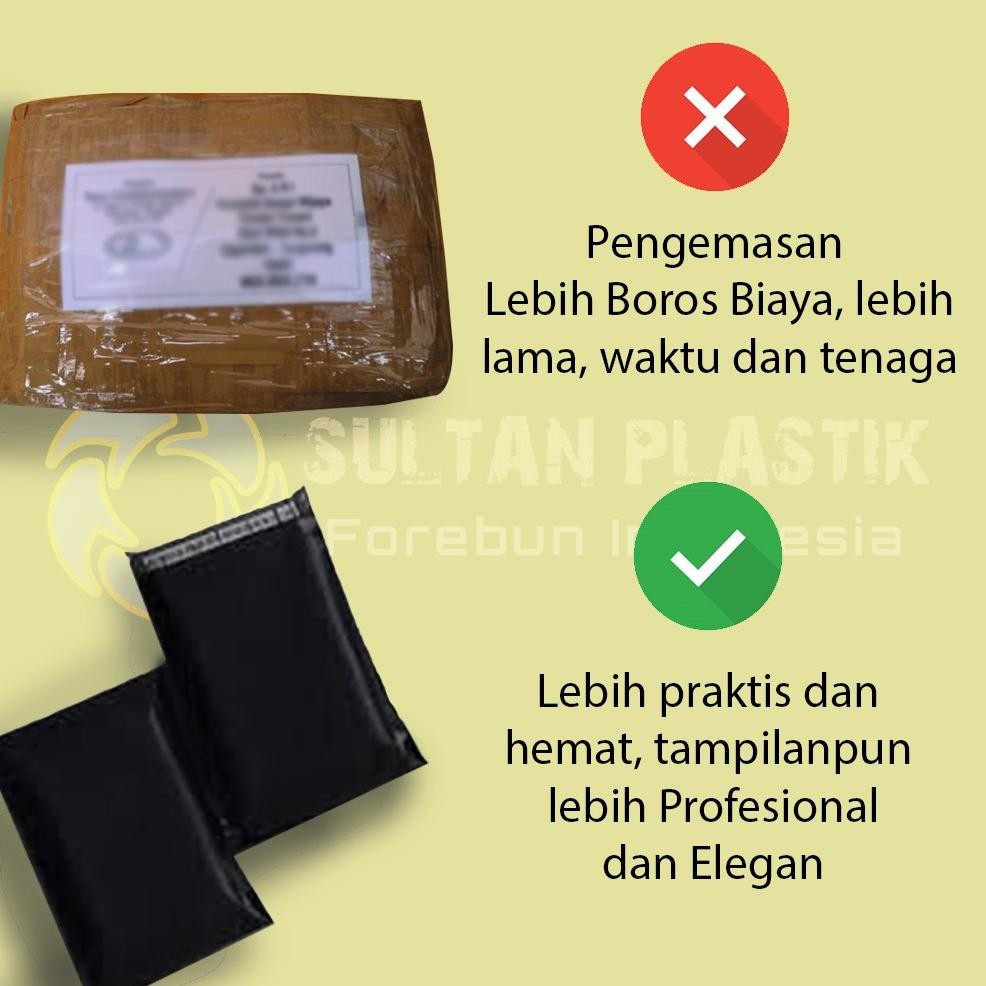 

PLASTIK POLYMAILER | PLASTIK PACKING | PLASTIK OLSHOP | POLYMAILER | isi100 25x30 HD RB07