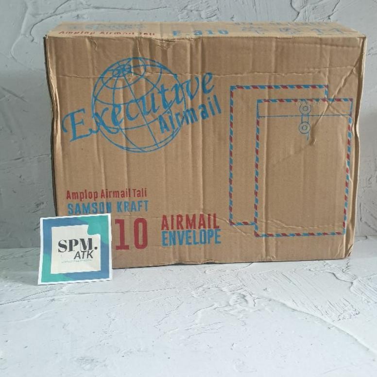 

Baru Amplop Airmail Executive 310 Tali - 10 Box Khusus Instant / Sameday