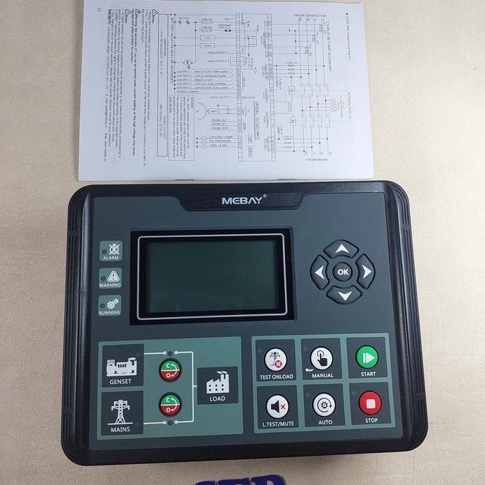 

Terlaris Module Mebay Dc52D Mk3 Genset Controller Original Genuine Asli