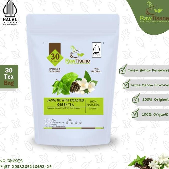 

SALE!!! Jasmine With Roasted Green Tea Isi 30 Tea Bag