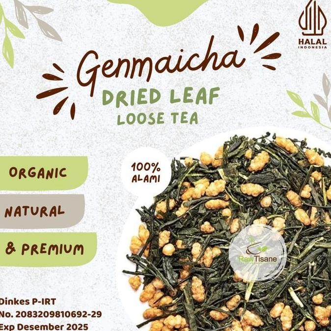 

SALE!!! Genmaicha Tea / Japanese Green Tea With Roasted Rice - 50 Gram