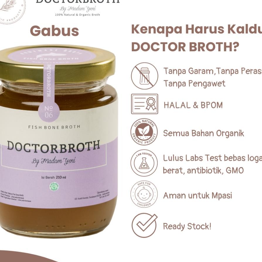 

Doctor Broth Ikan Gabus Bone Broth Kaldu Tulang Kaldu Ikan Gabus
