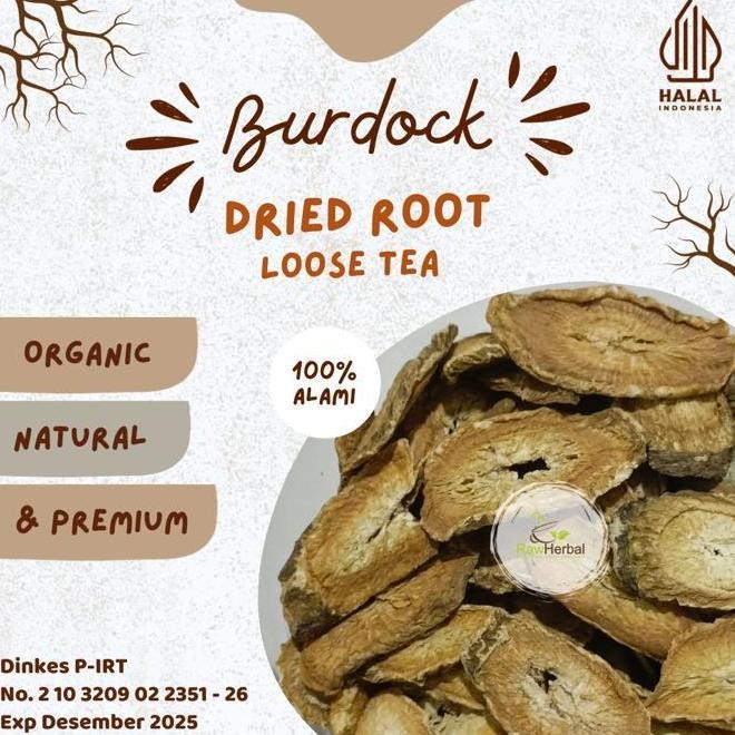 

SALE!!! Organic Burdock Root Tea / Detox, Digestion & Immune 50 Gram
