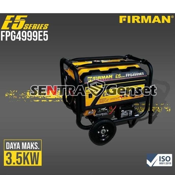 

Terlaris Genset 3500 Watt. Firman Fpg 4999E5