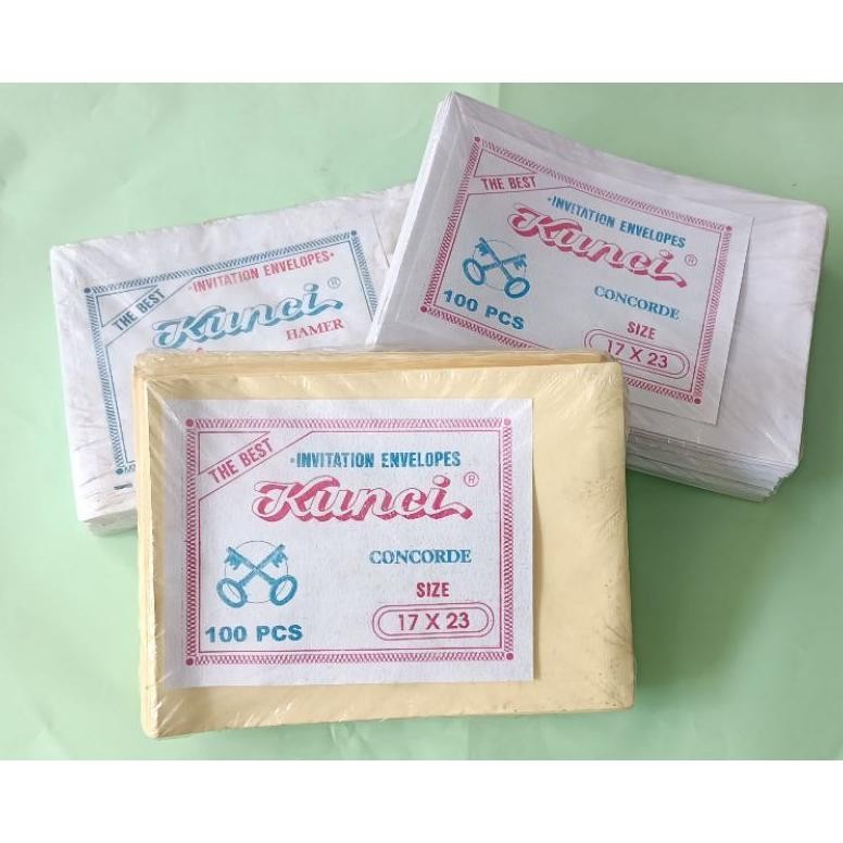 

Baru Amplop Linen 17x23cm / Amplop Undangan Nikah / Concorde / A5 Warna Putih Elegan