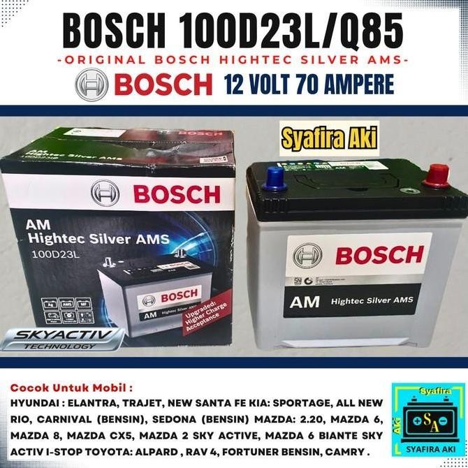 Terlaris AKI MOBIL MAZDA 6 BIANTE SKYACTIV Q85/100D23L BOSCH ACCU KERING SALE