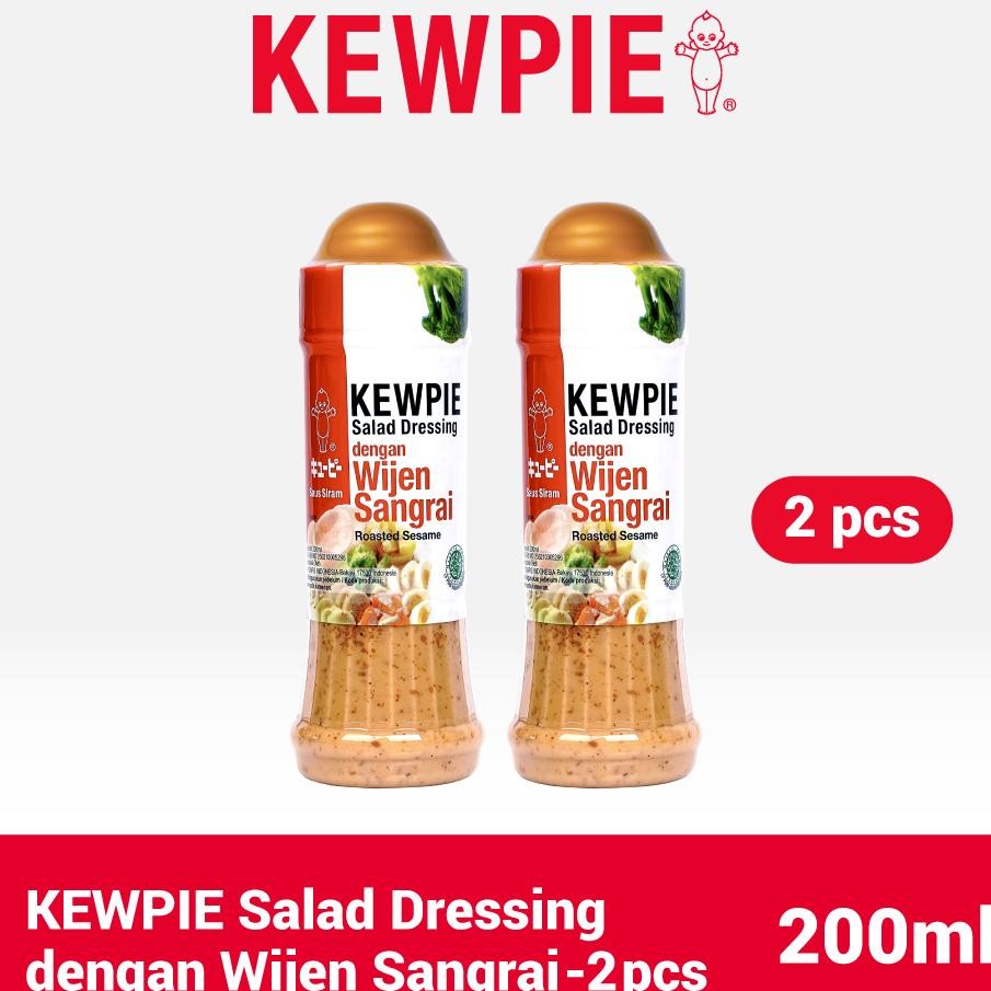 

Kewpie Salad Dressing Dengan Wijen Sangrai 200 Ml 2 Pcs