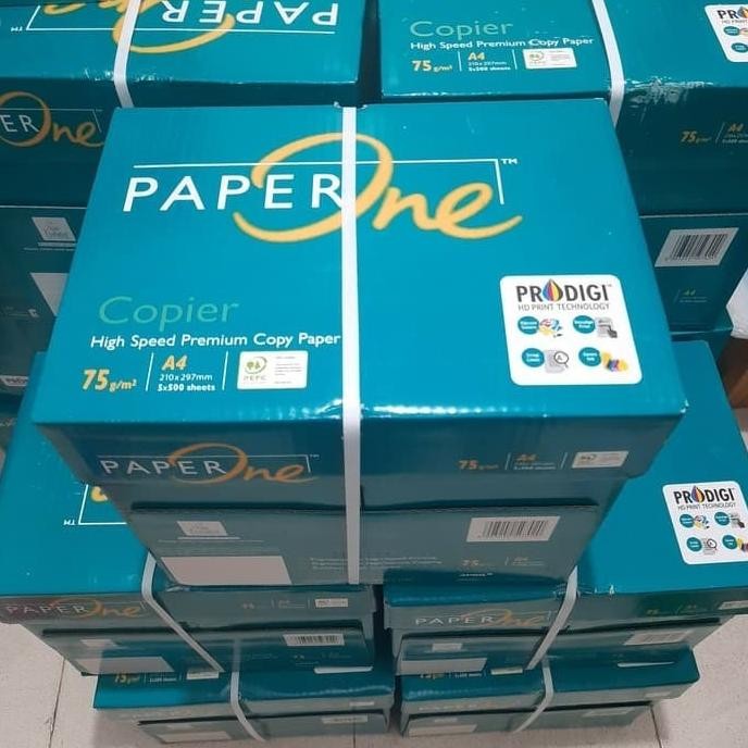 

Sale! Kertas Fotocopy A4 75Gsm Paperone - 1 Dus - Grab/Gojek Promo