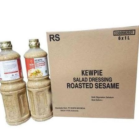 

Kewpie Salad Dressing Roasted Sesamewijen Sangrai 1 Liter Standard