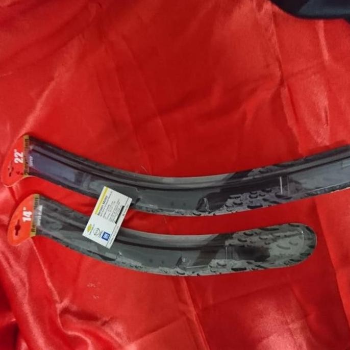 WIPER BLADE DEPAN KIRI+KANAN CHEVROLET SPARK 1200 CC MODEL FLEKSIBEL