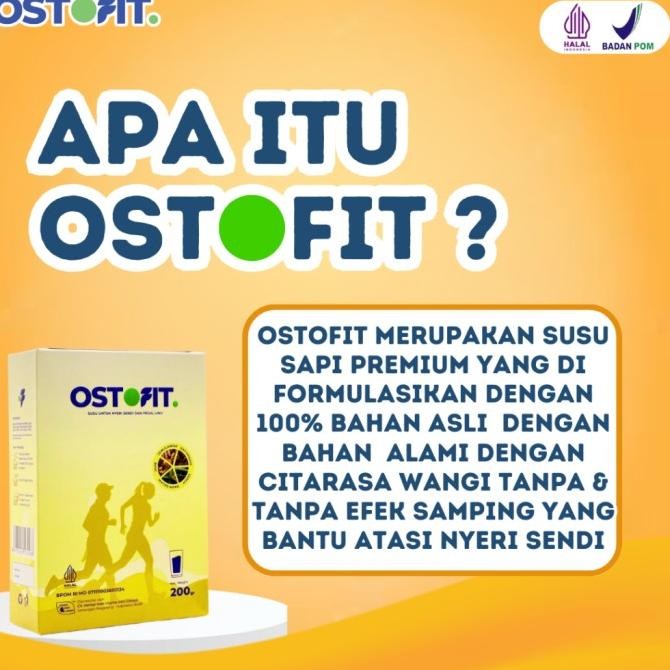

(Expert) Ostofit | Susu Nyeri Sendi Sakit Pinggang Cegah Osteoporosis Penggapuran Tulang Tanpa Efek Samping