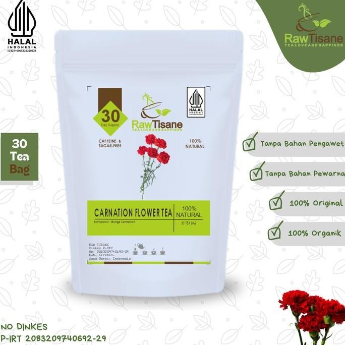 

SALE!!! Carnation Flower Tea : Teh Bunga Carnation Isi 30 Tea Bag