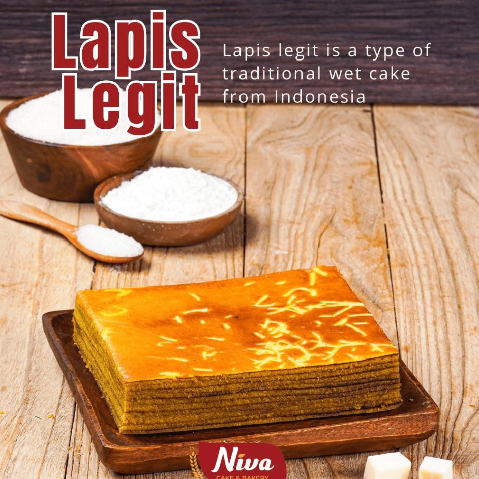

Kue Lapis Legit Special Lembut Ukuran Besar Kaya Rasa Dan Mengunakan Bahan Berkualitas Tinggi Tanpa Bahan Pengawet