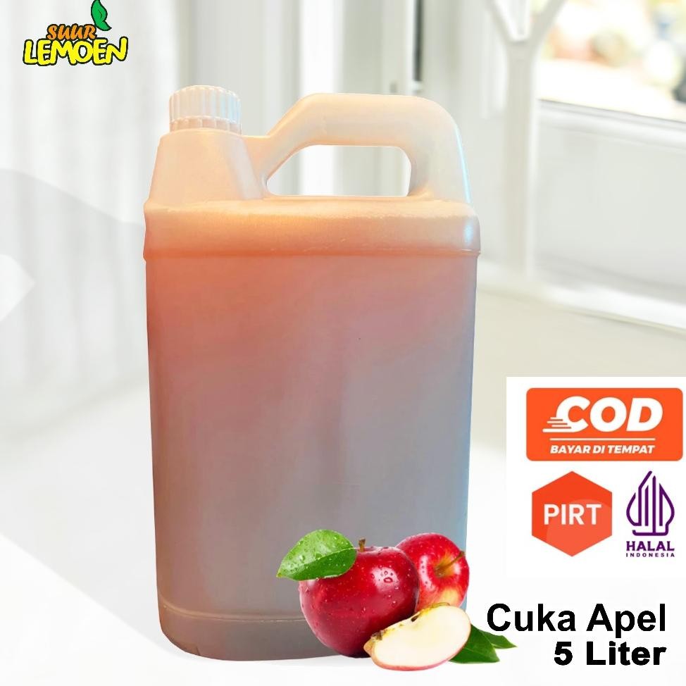 

Suur Lemoen Cuka Apel 5 Liter With The Mother