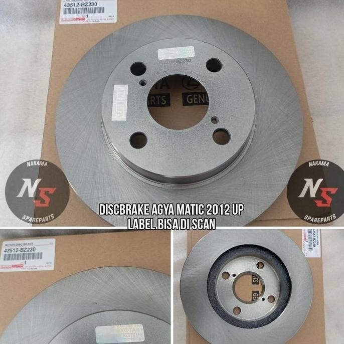 Discbrake Piringan cakram rem Agya - Ayla matic asli orinal