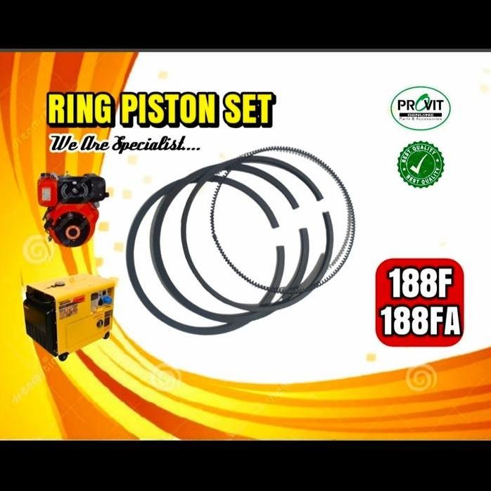 

Terlaris 188F - 188Fa Ring Piston Mesin Genset Solar ( Kama - Kipoor - Yamamoto