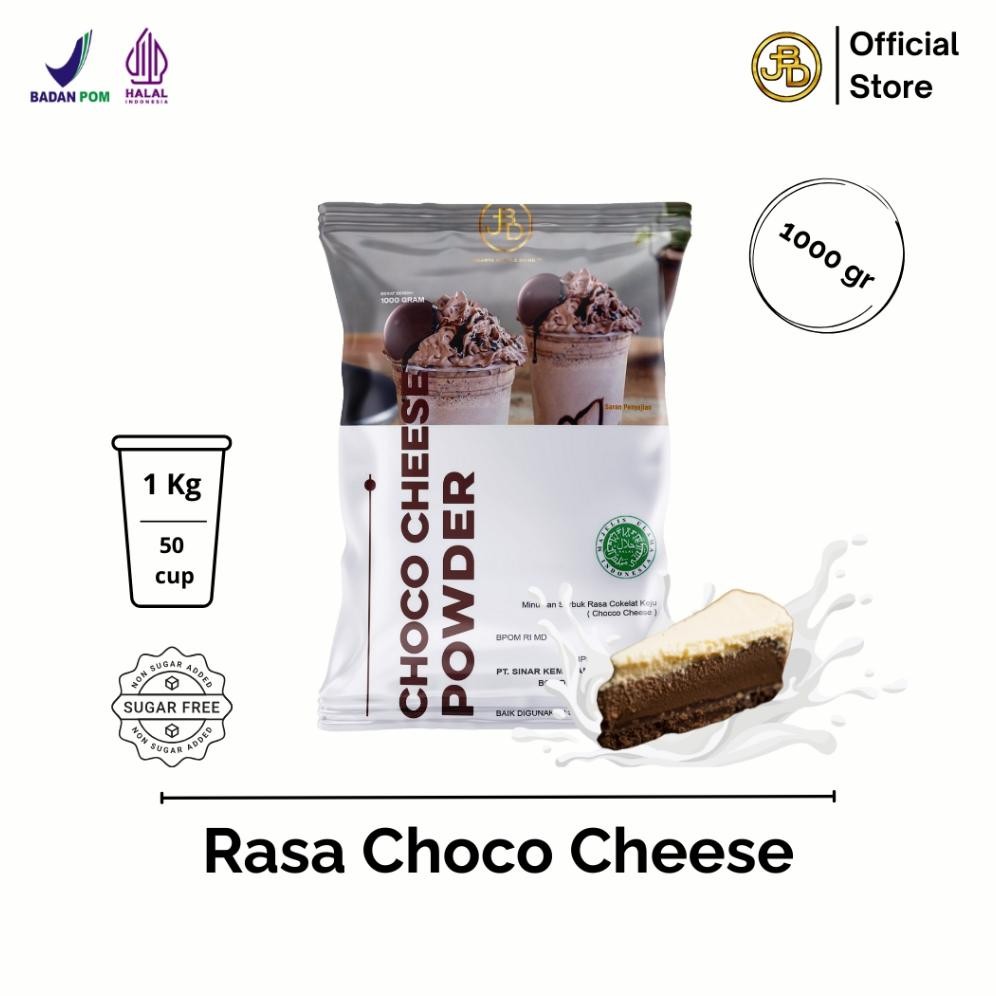 

Baru Bubuk Minuman Choco Cheese Premium Rasa Cokelat Keju Lumer | BPOM HALAL | Jakarta Bubble Drink