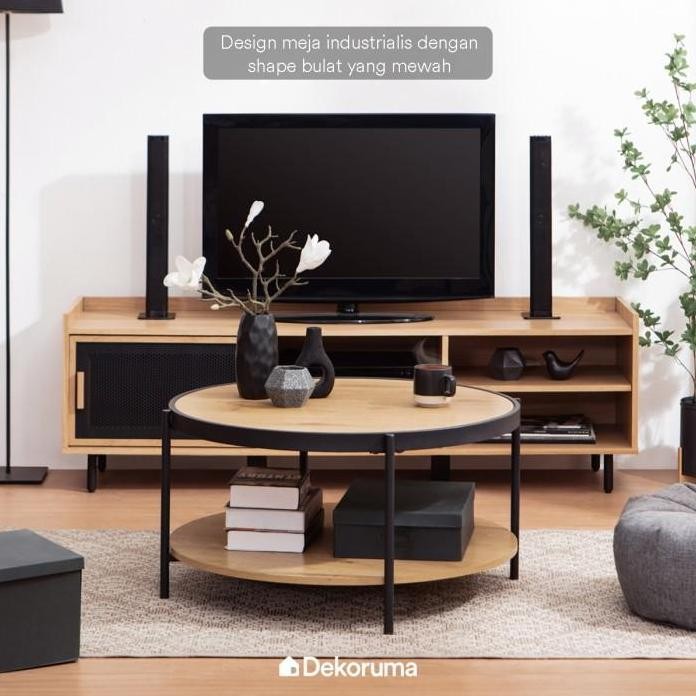 

Terlaris Dekoruma Kozu Coffee Table / Meja Tamu Bulat