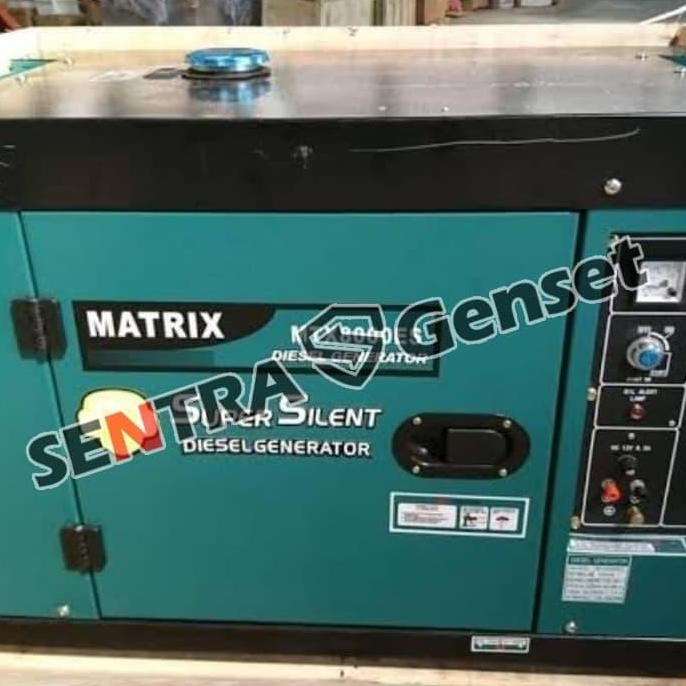 

Terlaris Genset Silent 6000 Watt Matrix Mtx 8000 Es