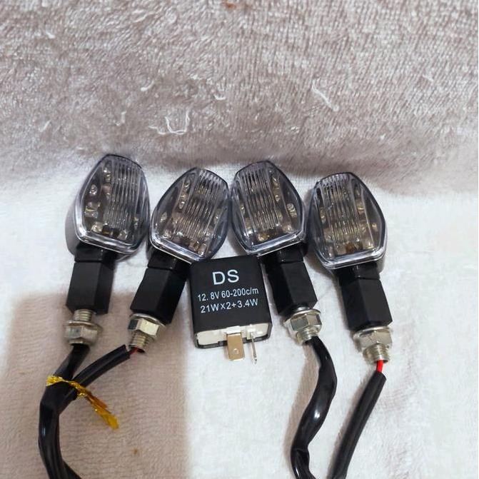 paket lampu sein led rx king cb 100 tiger ninja paket lampu sein led motor Foto Motorcycle