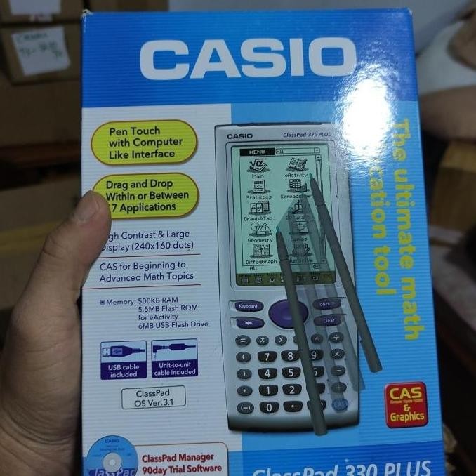 

restock kalkulator casio class pad 330 plus with pen touch