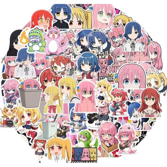 

Stiker Sticker Pack Anime Bocchi The Rock Paketan